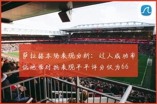 萨拉赫本场表现分析：过人成功率低地面对抗表现平平评分仅为66